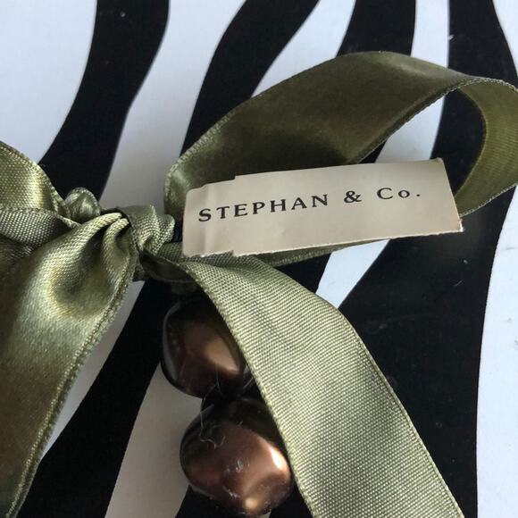 3 for $30 Stephan & Co. Brown and Green Necklace - Picture 3 of 3